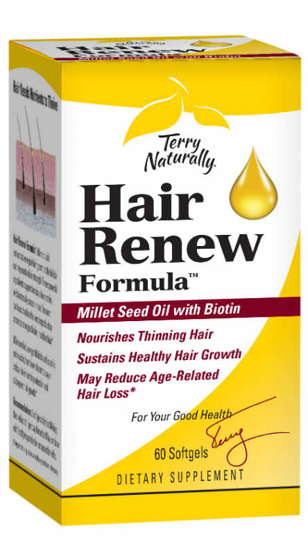 Europharma / Terry Naturally: Hair renew Formula 60 Softgel